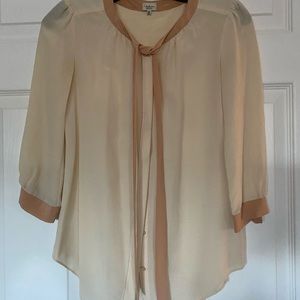 100% silk Aritzia Blouse